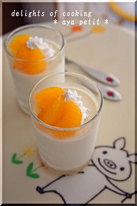 ✿ とっても簡単♪豆乳プリン ✿