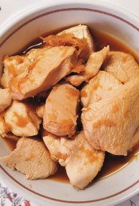 鶏むね肉で 簡単一品！中華風 ポン酢煮✿