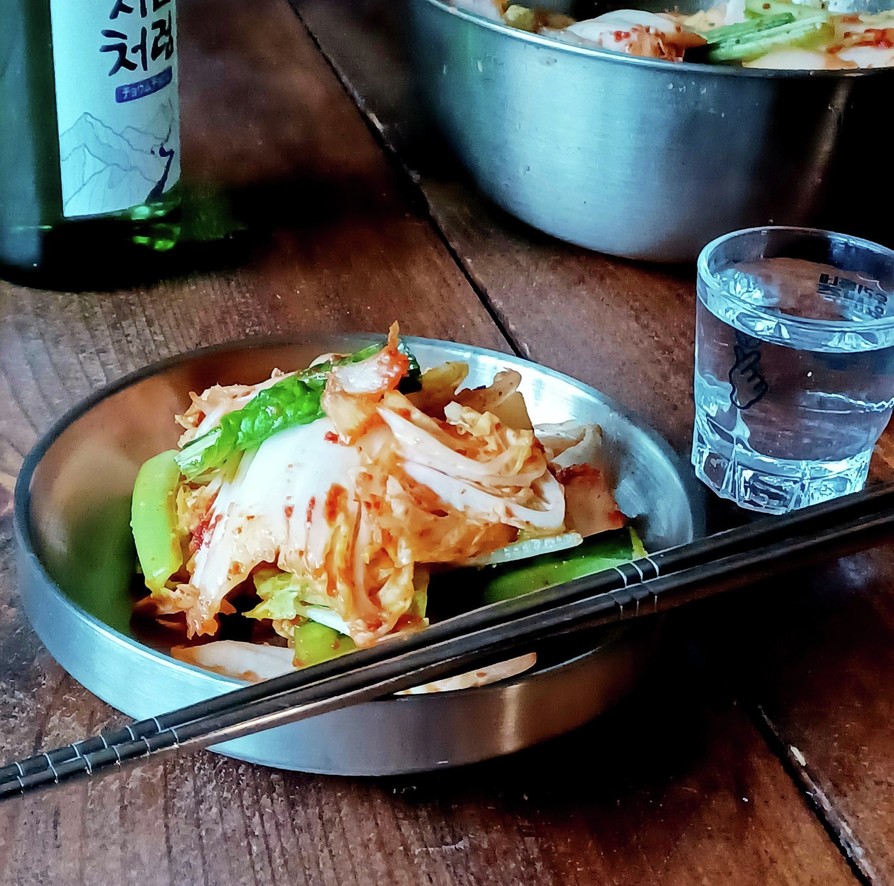 白菜と小松菜のコッチョリ♡(即席キムチ)の画像