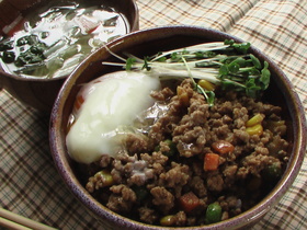 子供大好き!家計に優しい。焼肉味の丼ぶり