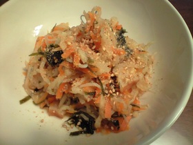 圧力なべで2分!切干大根の煮物