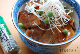 智ちゃんの豚丼(うなぎタレ簡単即ウマ!)