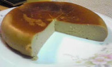 炊飯器豆腐チーズケーキの写真