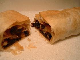 アップルタルトのあまった皮で作るシュトルーデル