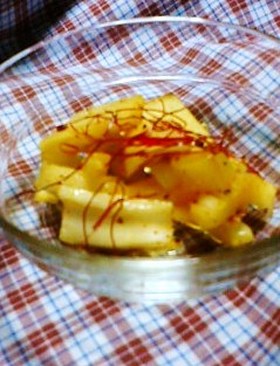 うどとセロリの中華風浅漬け