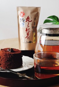 クラフト紅茶★おからチョコケーキ★和紅茶