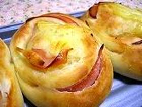 起床後20分で!焼きたてハムロールパン