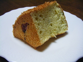 春爛漫~桜シフォンケーキ~米粉で