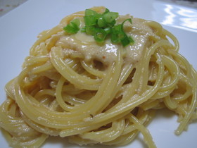 明太子のパスタ