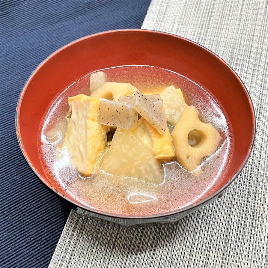 こんにゃくダイエット☆食べる和スープの画像