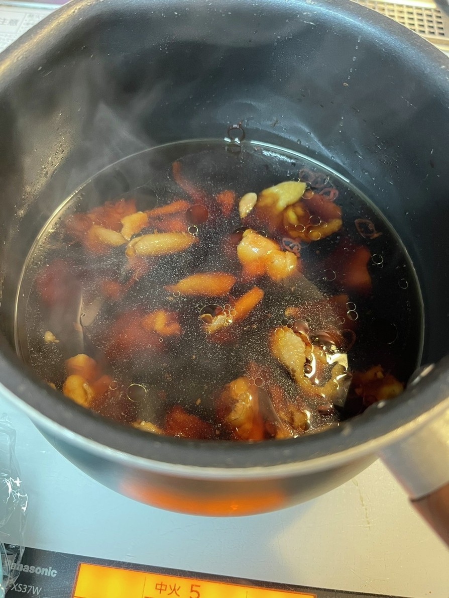 超簡単　湯豆腐の付け汁（鶏肉だし）の画像