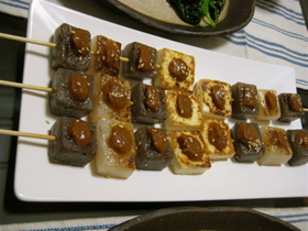 ☆豆腐&こんにゃく&大根の田楽☆