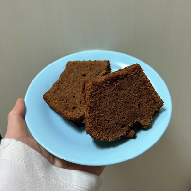 【生クリームなし】チョコパウンドケーキの写真