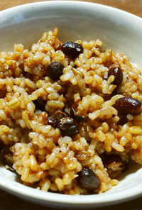 小豆・オートグローツ入り酵素玄米ご飯