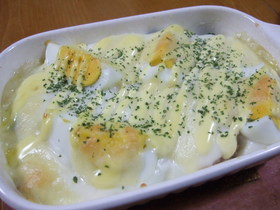 ほうれん草たっぷりグラタン♪!