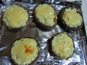 椎茸のタルタル焼き
