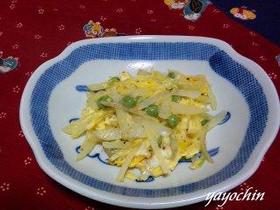 じゃがいもと玉ねぎの卵とじ