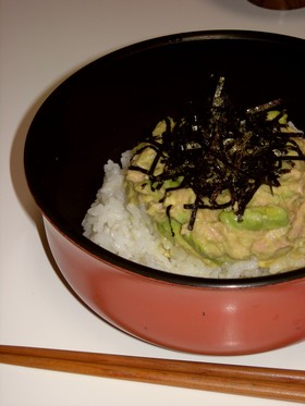 ツナとアボカドのぺろり丼☆