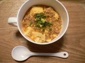 お肉少な目?でもボリュームあり麻婆豆腐