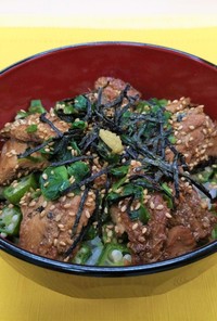 ぱく増し！いわしのひつまぶし丼