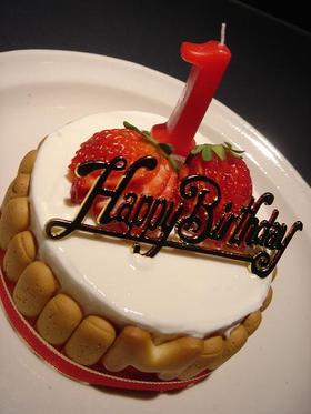 ■卵不使用■はじめての誕生日ケーキ