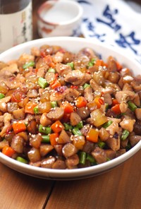 根菜消費の節約レシピ✨鶏肉と根菜の旨煮♡