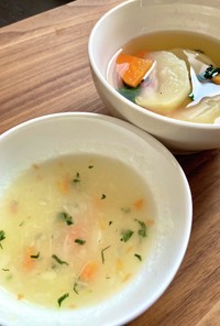 【離乳食７か月～】かぶのスープ