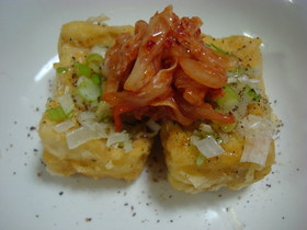揚げ出し豆腐・∀・韓国風