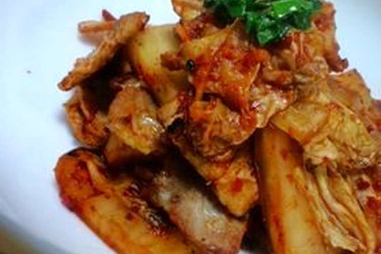 定食屋さんの簡単版豚キムチ 冷凍ｏｋ レシピ 作り方 By Milestone クックパッド 簡単おいしいみんなのレシピが375万品