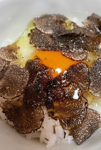 トリュフ醤油で⭐︎トリュフ卵かけご飯