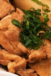 鶏肉と大根の黒酢煮