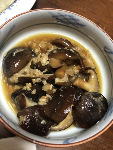 甘酒　醤油麹活用　椎茸の旨煮の写真