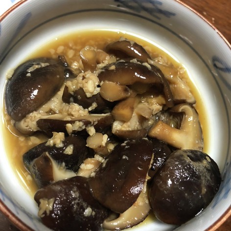 甘酒　醤油麹活用　椎茸の旨煮
