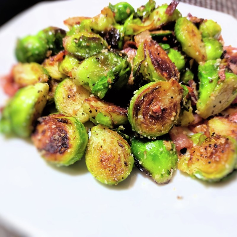 芽キャベツのパンチェッタ添え レシピ