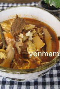 四葉亭♪ダシダで本格的辛い韓国スープ