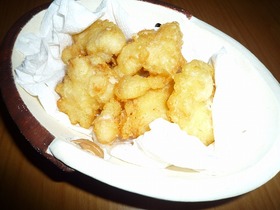 海老と長芋のふんわりチーズ揚げ