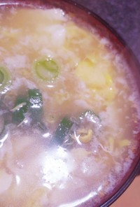 うつ病の食事療法：豆腐の卵スープ
