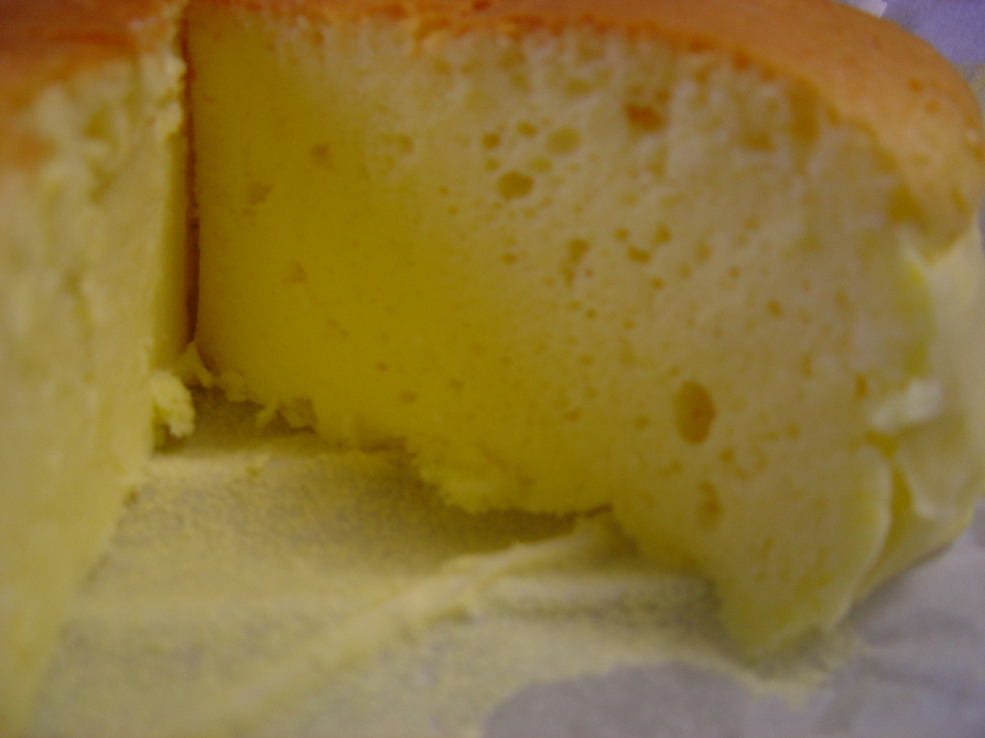 スフレチーズケーキの画像
