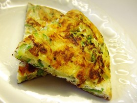ズッキーニのフリッタータ