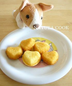 ホットケーキミックスでマドレーヌ