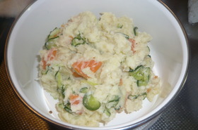 超簡単!!炊飯器でポテトサラダ