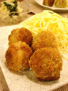 もちふわっ☆れんこんコロッケ