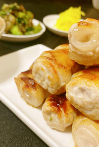 【ドキドキ】6種の豚ロース巻物焼き