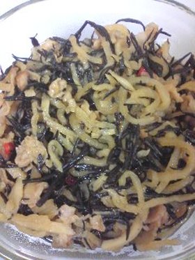簡単!おいしい!ひじきと切干大根の炒め煮