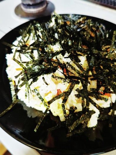 切り干し大根の煮物からのリメイク五目寿司の写真