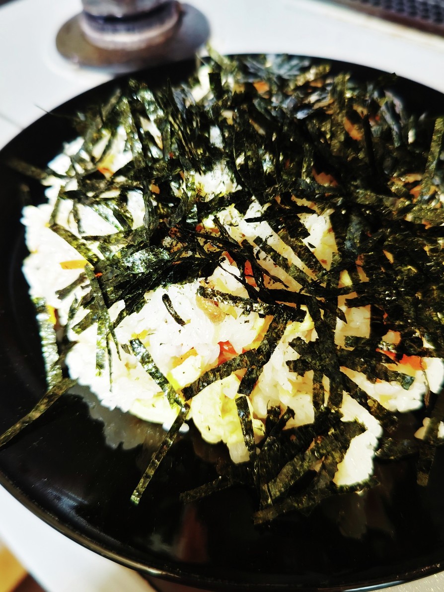 切り干し大根の煮物からのリメイク五目寿司の画像