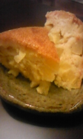 炊飯器deおからりんごさつまケーキ