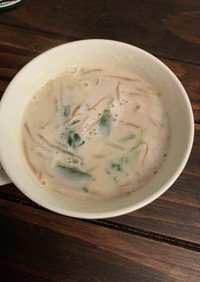 ちゃんぽん風スープ