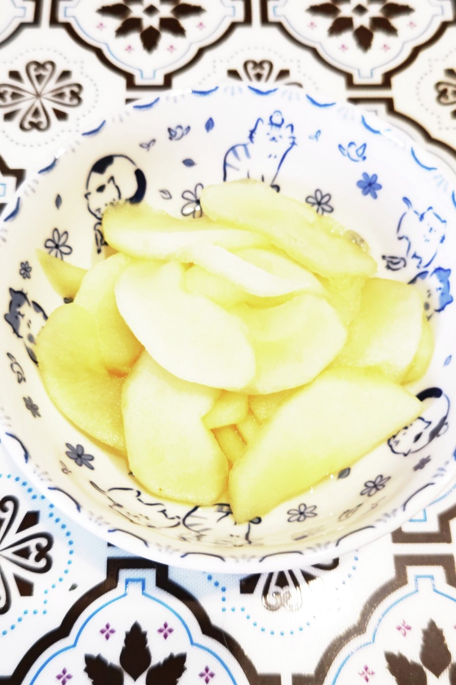 ニッキ風味の林檎のおやつの画像