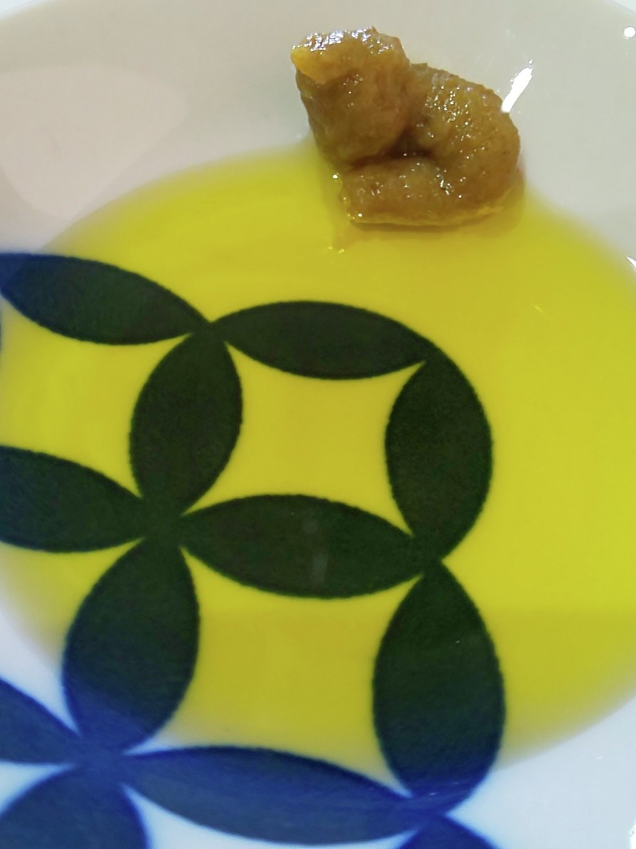 オリーブオイルと柚子胡椒の画像